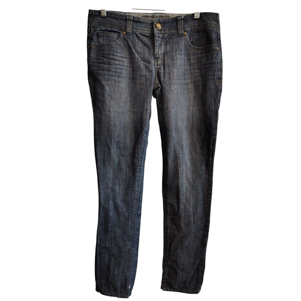 Level 99 Women's Size 30 Dark Wash‎ Blue Denim Skinny Jeans